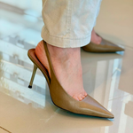 Scarpin Slingback Vicenza Yasmin Camel