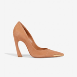 Scarpin Schutz Lexi Biqueira Metal Salto Alto