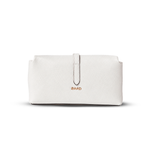 Bolsa SAAD Clutch Com Alça Branca