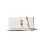 Bolsa SAAD Clutch Com Alça Branca