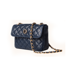Bolsa SAAD Mini Bordado Azul Marinho