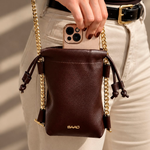 Bolsa SAAD Mini Bucket Café