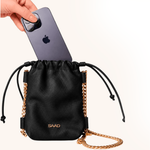Bolsa SAAD Mini Bucket Preto