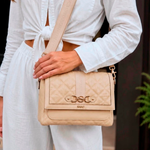 Bolsa SAAD Nylon Aba Branco