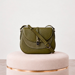 Bolsa SAAD Pequena Couro Verde