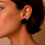 Brinco Leticia Sarabia Esfera Preto