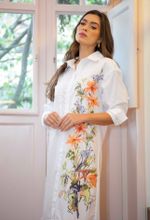 VESTIDO CHEMISE FLORAL