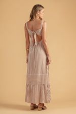 VESTIDO LONGO LISTRAS