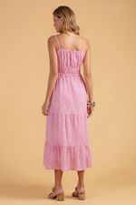 VESTIDO TRICOLINE LISTRADO