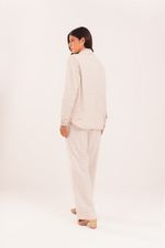 CAMISA ALFAITARIA  LINHO BORDADO BOHO