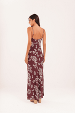 VESTIDO SLIP DRESS PAISLEY