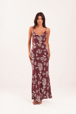 VESTIDO SLIP DRESS PAISLEY
