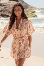 CHEMISE CURTA PAISLEY
