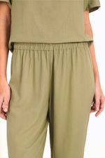CALÇA PANTACOURT LINHO MARI VERDE PP