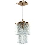 PENDENTE SPARK QUADRADO COBRE VERNIZ