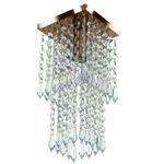 PLAFON SPARK QUADRADO COBRE VERNIZ