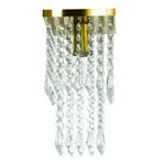PLAFON SPARK QUADRADO DOURADO VERNIZ