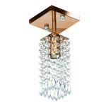 PLAFON CLEARCRILLIC QUADRADO COBRE VERNIZ