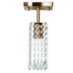 PLAFON CLEARCRILLIC QUADRADO COBRE VERNIZ