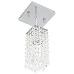 PLAFON CLEARCRILLIC QUADRADO ESCOVADO