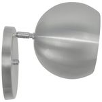ARANDELA ARTICULADA RETRO BOLA PEQUENA ESCOVADO