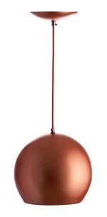 PENDENTE BOLA PEQUENA COBRE SOLIDO