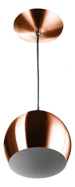 PENDENTE BOLA PEQUENA COBRE VERNIZ