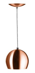 PENDENTE BOLA PEQUENA COBRE VERNIZ
