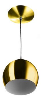 PENDENTE BOLA PEQUENA DOURADO VERNIZ