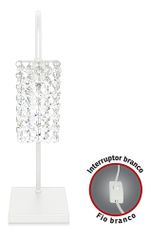 ABAJUR CLEARCRILLIC BRANCO