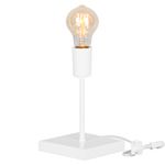 ABAJUR DE MESA VINTAGE BRANCO