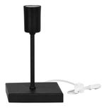 ABAJUR DE MESA VINTAGE PRETO