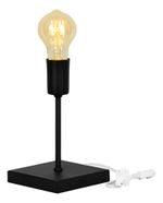 ABAJUR DE MESA VINTAGE PRETO