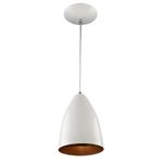 PENDENTE VEGAS BRANCO/COBRE