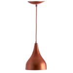 PENDENTE GOTA PEQUENA COBRE SOLIDO