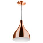 PENDENTE GOTA PEQUENA COBRE VERNIZ