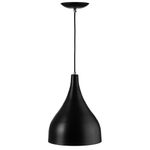 PENDENTE GOTA PEQUENA PRETO/COBRE