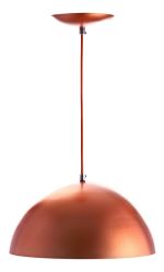 PENDENTE MEIA LUA 30CM COBRE SOLIDO