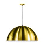 PENDENTE MEIA LUA 30CM DOURADO VERNIZ