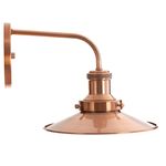 ARANDELA NORDIC 22CM COBRE VERNIZ