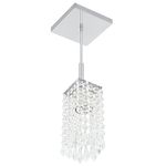 PENDENTE CLEARCRILLIC QUADRADO ESCOVADO