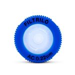 Filtro de seringa em ACETATO DE CELULOSE - Hidrofílico 0,22μm x 13mm - FILTRILO - EMB c/ 100 und