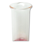 TUBO DE ENSAIO EM VIDRO NEUTRO COM ORLA 18,5 x 0,90 (ESPESSURA) x 180 mm, 35 mL - TUBONEW