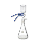 CONJUNTO DE FILTRAÇÃO COMPLETO (FUNIL, COPO DE 250 mL, FRASCO E PINÇA) 1000 mL - LABORGLAS