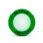 Filtro de seringa em PES - Hidrofílico 0,22μm x 13mm - FILTRILO - 100un/cx (ST)