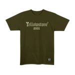 Camiseta Grizzly Yellowstone Verde Masculino