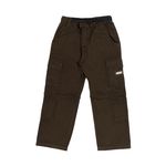 Calça High Cargo Strapped Tactical Marrom