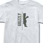 Camiseta Grizzly Down The Middle Branco