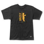 Camiseta Grizzly Down The Middle Preto
