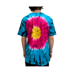 Camiseta Grizzly Down The Middle Tie Dye
